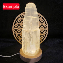 Load image into Gallery viewer, Polished Spiral Selenite Tower Display (15cm) – 透石膏能量柱摆件