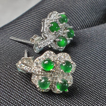 Load image into Gallery viewer, Jadeite Ear Stud Earrings – Timeless Harmony Jewellery