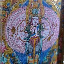 Load image into Gallery viewer, Hand-drawn Thangka Pendant – Thousand-Armed Avalokiteshvara / 千手观音