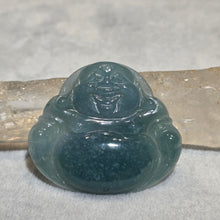 Load image into Gallery viewer, Jadeite Laughing Buddha Pendant – 翡翠笑佛吊坠