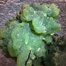 Load image into Gallery viewer, Prehnite with Epidote Display – Heart Wisdom, Calm Abundance & Collector Mineral