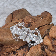 Load image into Gallery viewer, Clear Quartz Vajra (Dorje)