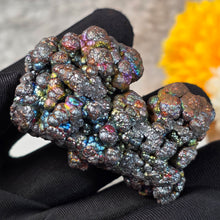 Load image into Gallery viewer, Iridescent Goethite (Leklai) Display – 彩虹针铁矿(力泥)摆件