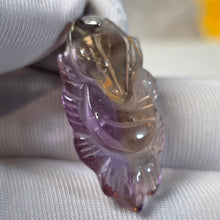 Load image into Gallery viewer, Ametrine Fox Carving Pendant – 紫黄晶狐狸雕刻吊坠
