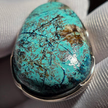 Load image into Gallery viewer, Chrysocolla Pendant (Congo) – 刚果硅孔雀石吊坠