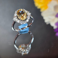 Load image into Gallery viewer, Citrine Ring (Adjustable) – 黄水晶可调节戒指