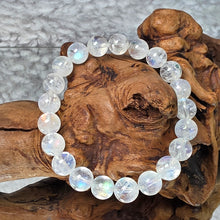 Load image into Gallery viewer, Rainbow Moonstone Bracelet (Madagascar) – 马达加斯加彩光月光石手链