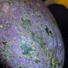 Load image into Gallery viewer, Velvet Purpurite Palm Stone (Brazil) – 巴西天鹅绒紫磷铁矿掌心石
