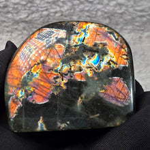 Load image into Gallery viewer, Labradorite Slab Display – Rare Multi-Colour Flash & Protective Energy
