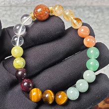 Load image into Gallery viewer, 9 Crystal Money Wealth Bracelet