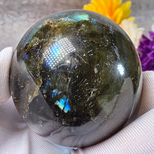 Load image into Gallery viewer, Labradorite Sphere – 拉长石彩光圆球摆件