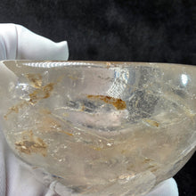 Load image into Gallery viewer, Clear Quartz Bowl – Energy Amplification, Clarity & Purification