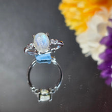 Load image into Gallery viewer, Normal Grade Moonstone Ring (Adjustable) – 普通月光石可调节戒指