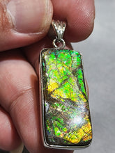 Load image into Gallery viewer, Ammolite Pendant – Ancient Energy, Timeless Beauty