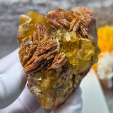 Load image into Gallery viewer, Yellow Fluorite Mineral Specimen (Morocco) – 摩洛哥天然黄色萤石矿物标本