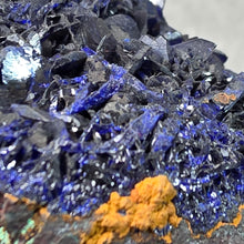 Load image into Gallery viewer, Raw Azurite Specimen Display (Laos) – 老挝原矿蓝铜矿标本摆件