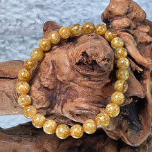 Load image into Gallery viewer, Golden Rutilated Quartz Bracelet – 金发晶手链 (Good Grade)