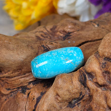 Load image into Gallery viewer, Turquoise Barrel Shaped Bead (Hubei) – 湖北绿松石桶珠路路通
