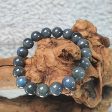 Load image into Gallery viewer, Black Labradorite Bracelet – Deep Protection • Energy Shielding • Inner Strength