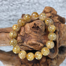 Load image into Gallery viewer, Golden Rutilated Quartz Bracelet (Good Grade) – 金发晶手链