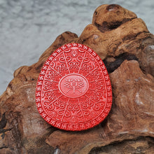 Load image into Gallery viewer, Hong Sha Cinnabar Medicine Buddha (药师佛) Pendant – Healing · Protection · Health Blessings