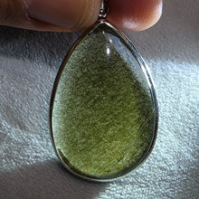 Load image into Gallery viewer, Green Phantom Quartz Pendant – Growth, Healing & Wealth Accumulation