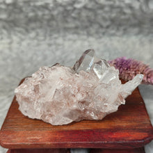 Load image into Gallery viewer, Pink Lemurian Quartz Cluster (Colombia) – 哥伦比亚粉红利莫里亚水晶簇