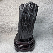 Load image into Gallery viewer, Raw Black Tourmaline Display – Protection, Grounding & Energy Shield