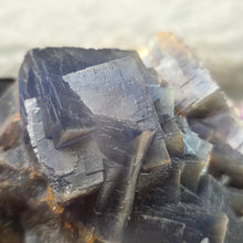 Load image into Gallery viewer, Blue Fluorite Display (Pakistan) – 巴基斯坦蓝萤石矿物摆件