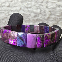 Load image into Gallery viewer, Good Grade Sugilite Flat Bracelet – Emotional Healing & Protection