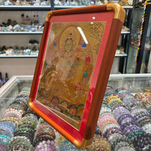 Load image into Gallery viewer, Hand Drawn Full Gold Green Tara Thangka – 手绘纯金绿度母唐卡