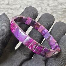 Load image into Gallery viewer, Good Grade Sugilite Flat Bracelet – Emotional Healing & Protection
