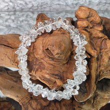 Load image into Gallery viewer, Raw Herkimer Diamond Bracelet – Natural Double Terminated Quartz