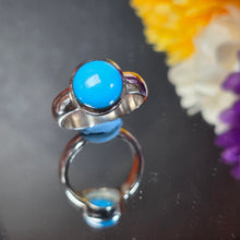 Load image into Gallery viewer, Sleeping Beauty Turquoise Ring (Non-Adjustable) – 睡美人绿松石戒指