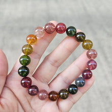 Load image into Gallery viewer, ๐Top Grade Mixed Tourmaline Bracelet โ Balance in Every Colour ๐