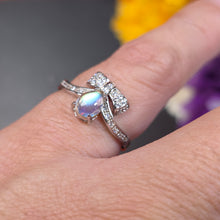 Load image into Gallery viewer, Top Grade Moonstone Ring (Adjustable) – 顶级月光石可调节戒指