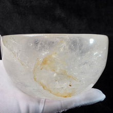 Load image into Gallery viewer, Clear Quartz Bowl – Energy Amplification, Clarity & Purification