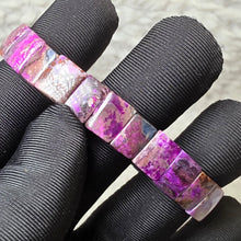 Load image into Gallery viewer, Good Grade Sugilite Flat Bracelet – Emotional Healing & Protection