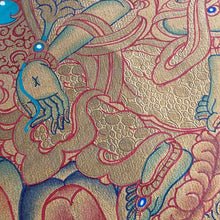 Load image into Gallery viewer, Hand Drawn Full Gold Green Tara Thangka – 手绘纯金绿度母唐卡