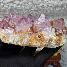 Load image into Gallery viewer, Spirit Quartz with Citrine Cluster Display – 仙人掌水晶伴黄水晶簇摆件