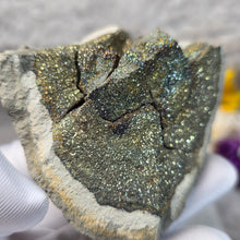 Load image into Gallery viewer, Rainbow Pyrite Specimen Display (Russia) – 俄罗斯彩虹黄铁矿标本摆件