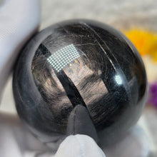 Load image into Gallery viewer, Hypersthene Sphere Display – 紫苏辉石球摆件