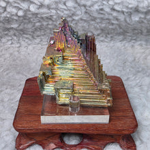 Load image into Gallery viewer, Bismuth Crystal Display – 碲铋晶体金属结晶摆件