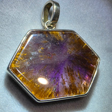Load image into Gallery viewer, Cacoxenite Trapiche Pendant – Spiritual Awakening, Abundance & Higher Alignment