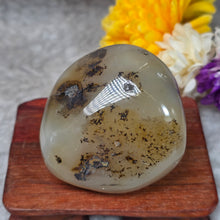 Load image into Gallery viewer, Dendritic Agate Palm Stone – 树枝玛瑙掌心石