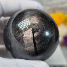 Load image into Gallery viewer, Hypersthene Sphere Display – 紫苏辉石球摆件