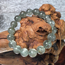 Load image into Gallery viewer, Green Rutile Quartz Bracelet – Vitality, Protection & Abundant Energy