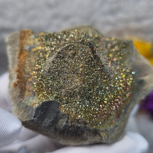 Load image into Gallery viewer, Rainbow Pyrite Specimen Display (Russia) – 俄罗斯彩虹黄铁矿标本摆件