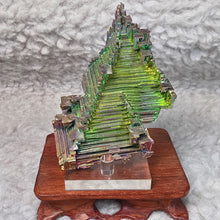 Load image into Gallery viewer, Bismuth Crystal Display – 碲铋晶体金属结晶摆件