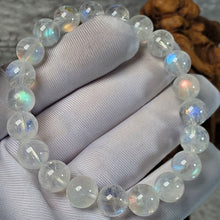 Load image into Gallery viewer, Rainbow Moonstone Bracelet (Madagascar) – 马达加斯加彩光月光石手链